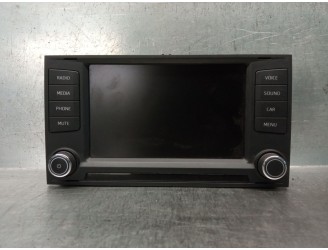 Recambio de pantalla multifuncion para seat ibiza iv (6j5, 6p1) 1.0 tsi referencia OEM IAM 5F0919604 5F09196041QB 