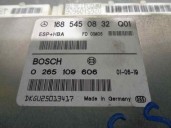 Recambio de centralita abs para mercedes-benz clase a (w168) 1.6 cat referencia OEM IAM 1685450832 0265109606 BOSCH
