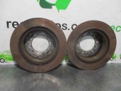 Replacement rear brake disc for Hyundai Terracan (HP) 2.9 CRDi CAT OEM IAM reference 51712H1000 