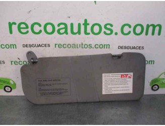 Replacement left sun visor for Hyundai Terracan (HP) 2.9 CRDi CAT OEM IAM reference 85225H1301 