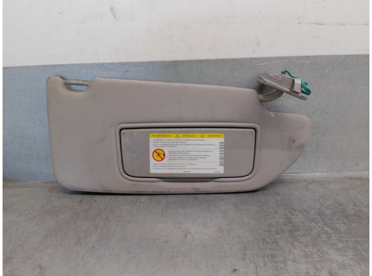 Recambio de parasol derecho para volvo xc90 2.4 diesel cat referencia OEM IAM 39985912 