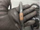 Recambio de amortiguador delantero derecho para mazda 2 lim. (de) 1.3 16v cat referencia OEM IAM 2A21381A 