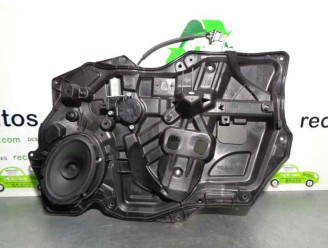 Replacement front right window regulator for Mazda 3 lim. (BL) 1.6 16V cat OEM IAM reference D01G5858X 2 PINS 4 DOORS