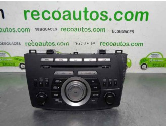Recambio de sistema audio / radio cd para mazda 3 lim. (bl) 1.6 16v cat referencia OEM IAM BDA466AR0B 