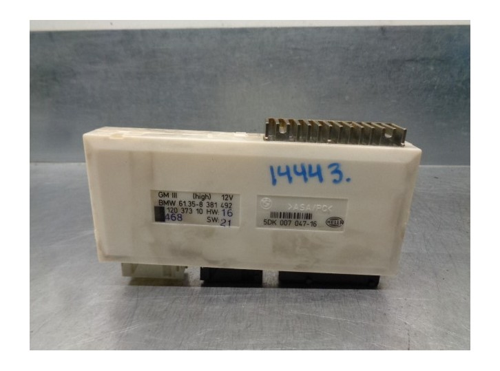 Recambio de centralita cierre para bmw serie 7 (e38) 730d automático referencia OEM IAM 61358381492 5DK00704716 