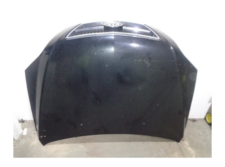 Replacement hood for Kia Sorento 2.5 CRDi CAT OEM IAM reference 664003E010 BLACK 