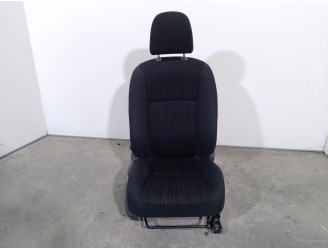 Recambio de asiento delantero derecho para toyota corolla (e15) 2.0 turbodiesel cat referencia OEM IAM 4864527 TELA NEGRA 4 PUER