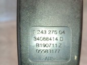 Recambio de enganche cinturon para bmw 5 (f10) 530 d referencia OEM IAM 7243275 72117243275 34088414D