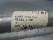 Recambio de tubo escape central para peugeot 309 1.9 diesel cat referencia OEM IAM PG17181 PG.17181 WALKER