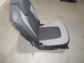Recambio de asientos trasero derecho para citroën c4 grand picasso 1.6 e-hdi fap referencia OEM IAM TELA NEGRA Y GRIS 5 PUERTAS