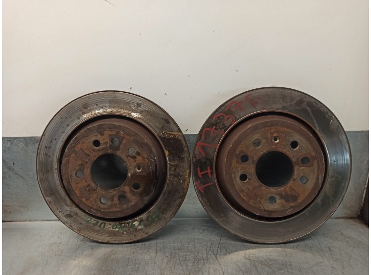 Recambio de disco freno trasero para fiat croma (194) 1.9 jtd 16v cat referencia OEM IAM 46836490 
