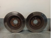 Recambio de disco freno trasero para fiat croma (194) 1.9 jtd 16v cat referencia OEM IAM 46836490 