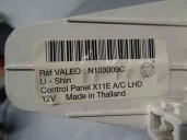 Recambio de mando calefaccion / aire acondicionado para nissan note (e11e) 1.4 cat referencia OEM IAM N103009C VALEO