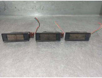 License plate light replacement part for Peugeot 605 2.1 Turbodiesel OEM IAM reference 