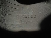 Recambio de llanta para hyundai terracan (hp) 2.9 crdi cat referencia OEM IAM 52900H1110 R167JX16OFFSET20 ALUMINIO 3P