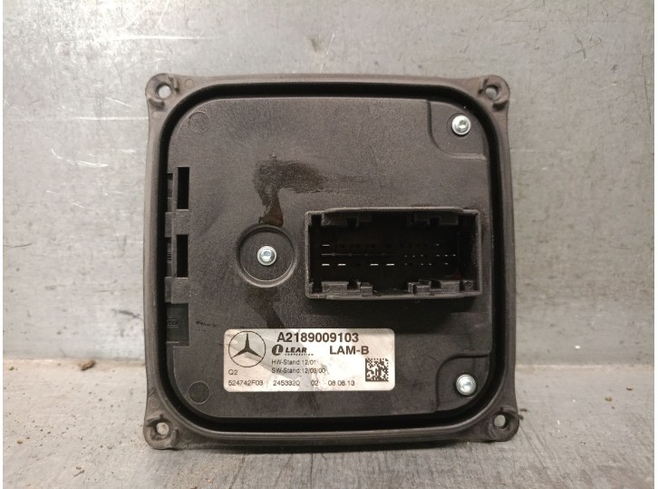 Recambio de centralita faros xenon para mercedes-benz clase c (w204) c 200 cdi (204.001) referencia OEM IAM A2189009103 LEAR