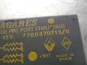 Recambio de caja precalentamiento para peugeot 106 (s2) max d referencia OEM IAM 7700870715B  