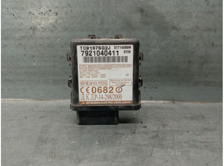 Recambio de centralita inmovilizador para ford ranger (et) 2.5 tdci cat referencia OEM IAM TC91675G2J X1T14395M