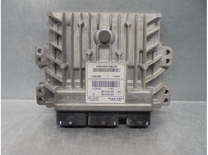 Recambio de centralita motor uce para renault twingo 1.5 dci diesel fap referencia OEM IAM 237101312R 237101313R DELPHI
