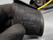 Recambio de cinturon seguridad trasero izquierdo para volkswagen touareg (7la) 2.5 tdi referencia OEM IAM 7L0857805A  