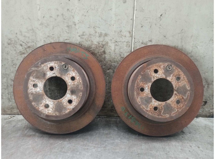 Recambio de disco freno trasero para nissan x-trail (t30) 2.2 dci diesel cat referencia OEM IAM 432068H701  