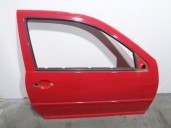 Recambio de puerta delantera derecha para volkswagen golf iv berlina (1j1) 2.0 referencia OEM IAM 1J3831056H ROJA 3 PUERTAS