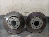 Recambio de disco freno delantero para opel corsa d 1.2 16v lpg referencia OEM IAM 