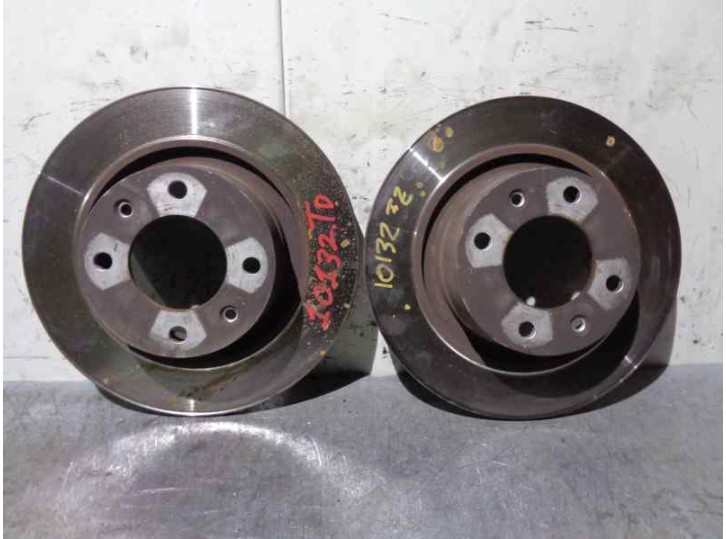 Replacement rear brake disc for Citroën C5 Estate 2.2 HDi FAP CAT (4HX / DW12ED4) OEM IAM reference 