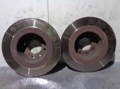 Replacement rear brake disc for Citroën C5 Estate 2.2 HDi FAP CAT (4HX / DW12ED4) OEM IAM reference 