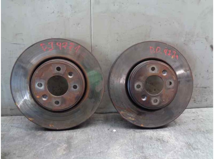 Recambio de disco freno delantero para renault scenic (ja..) 1.9 dci diesel cat referencia OEM IAM 7701207829 