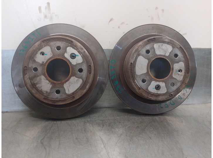 Recambio de disco freno trasero para chevrolet epica 2.0 diesel cat referencia OEM IAM 96328254  