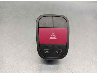 Replacement hazard warning switch for Peugeot Bipper Tepee 1.3 16V HDi FAP OEM IAM reference 6490H7 