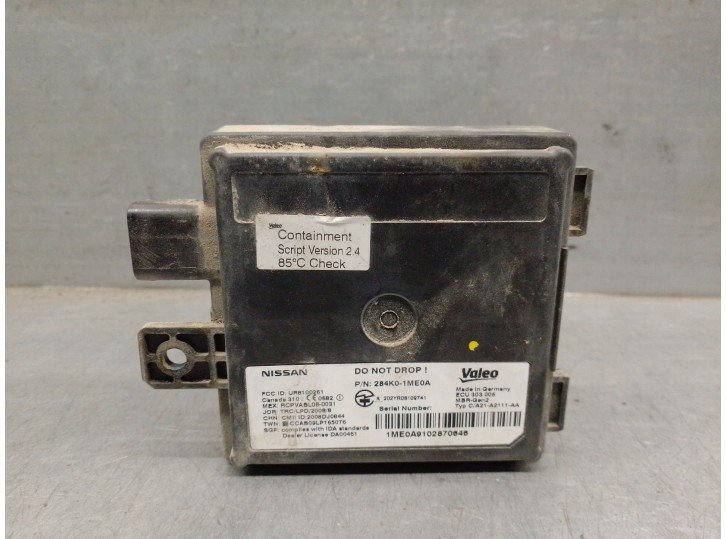 Recambio de modulo electronico para infiniti ex 30d referencia OEM IAM 284K01ME0A 284K01ME0A VALEO