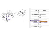 Recambio de moldura para infiniti ex 30d referencia OEM IAM 65275JK600 65275JK600 