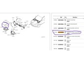 Recambio de moldura para infiniti ex 30d referencia OEM IAM 652781BN0A 652781BN0A 