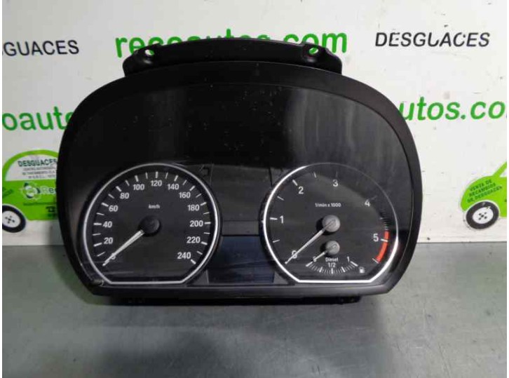 Recambio de cuadro instrumentos para bmw serie 1 berlina (e81/e87) 2.0 turbodiesel cat referencia OEM IAM 9166821 1024952 