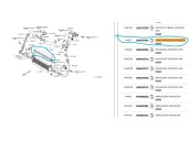Recambio de molduras delanteras para infiniti ex 30d referencia OEM IAM 144621BY0A 144621BY0A 