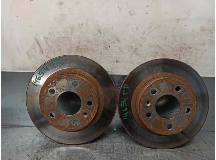 Recambio de disco freno trasero para honda civic coupe (ej6/8) 1.6 sohc vtec cat referencia OEM IAM 