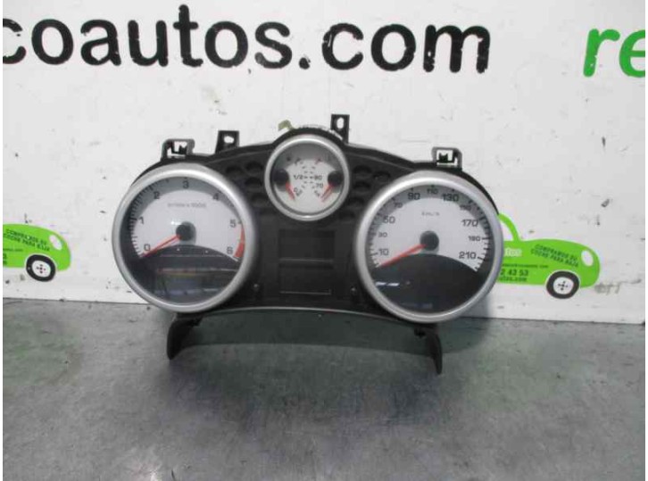 Recambio de cuadro instrumentos para peugeot 207 1.4 hdi referencia OEM IAM 9662904780 A2C53065547 VDO