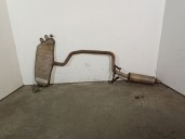 Recambio de tubo escape trasero para volkswagen touran (1t1, 1t2) 2.0 tdi referencia OEM IAM 1T0253609D 1T0253609D 