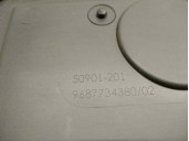 Recambio de molduras delanteras para citroën ds5 2.0 hdi fap referencia OEM IAM 9687734380 