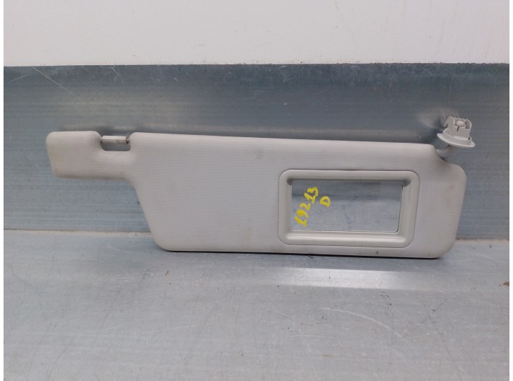 Replacement right sun visor for Seat Ibiza (6K1) 1.4 OEM IAM reference 6K2854552 