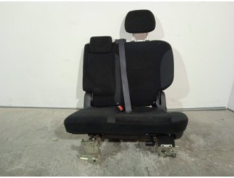 Recambio de asientos trasero izquierdo para mitsubishi outlander (cw0) 2.0 di-d cat referencia OEM IAM 4489012 TELA NEGRA Y GRIS