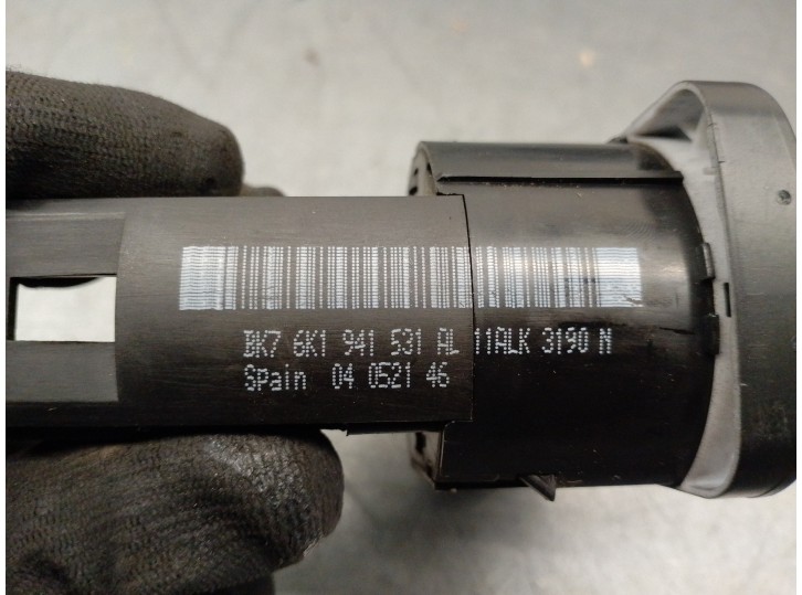 Recambio de mando luces salpicadero para seat ibiza (6k1) 1.4 referencia OEM IAM 6K1941531AL 