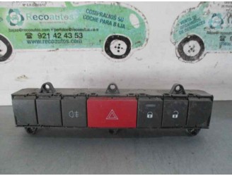Replacement hazard warning switch for Fiat Ducato closed box 33 (06.2006 =>) 2.3 JTD CAT OEM IAM reference 130818307 