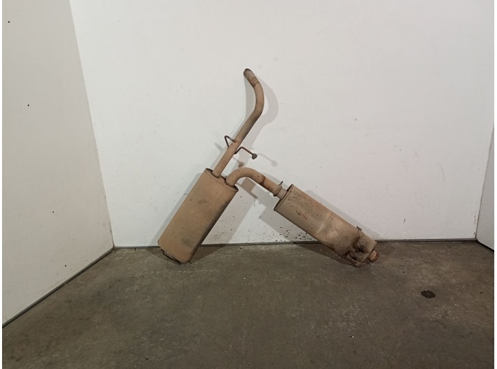 Recambio de tubo escape trasero para renault master desde ´98 2.5 diesel referencia OEM IAM 7700314823 7700314823 
