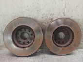 Replacement front brake disc for Alfa Romeo 166 2.0 16V TS Progression OEM IAM reference 