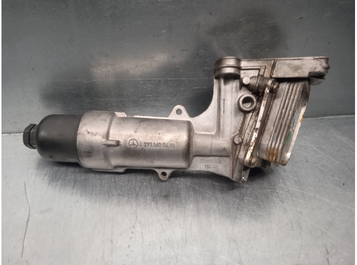 Recambio de soporte filtro aceite para mercedes-benz clase c (w203) berlina 1.8 cat referencia OEM IAM A2711800610 BEHR