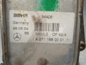 Recambio de soporte filtro aceite para mercedes-benz clase c (w203) berlina 1.8 cat referencia OEM IAM A2711800610 BEHR