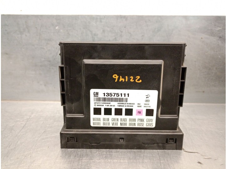 Recambio de modulo electronico para opel insignia a (g09) 1.8 (68) referencia OEM IAM 13575111  F00HJ00625 BOSCH